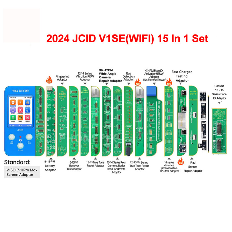 JCID V1SE (WIFI) 15 in1 full set